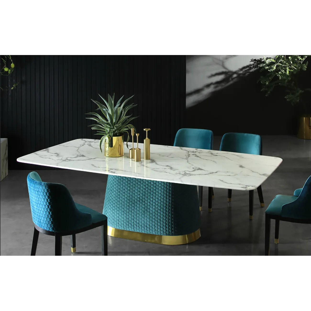 Дизайнерский обеденный стол LaLume-AZ00348