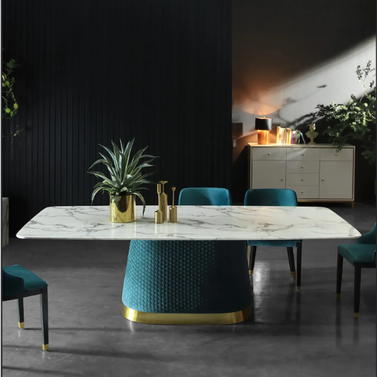 Дизайнерский обеденный стол LaLume-AZ00348