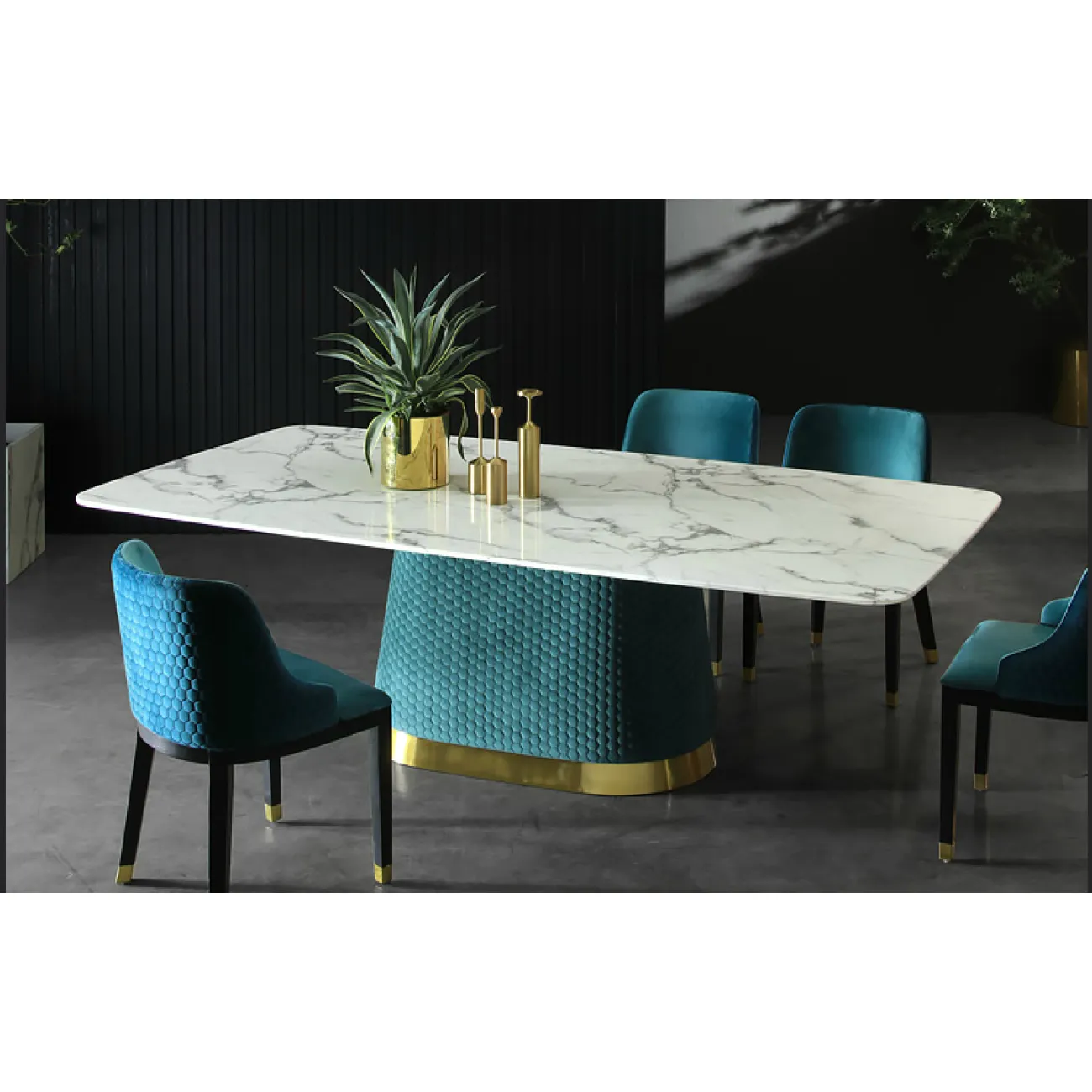 Дизайнерский обеденный стол LaLume-AZ00348