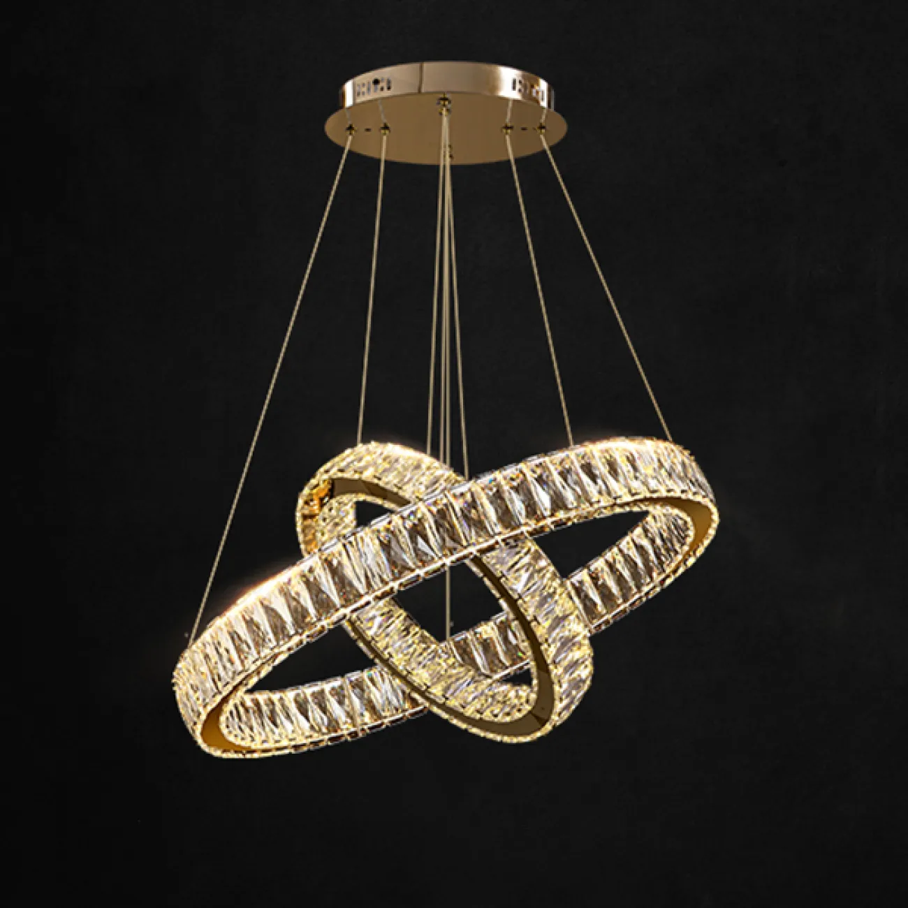 Подвесная люстра BERTOLDA B D80+100 от ImperiumLoft