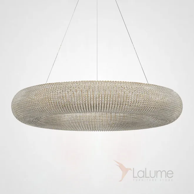 Подвесной светильник Crystal Halo D80 Gold от ImperiumLoft