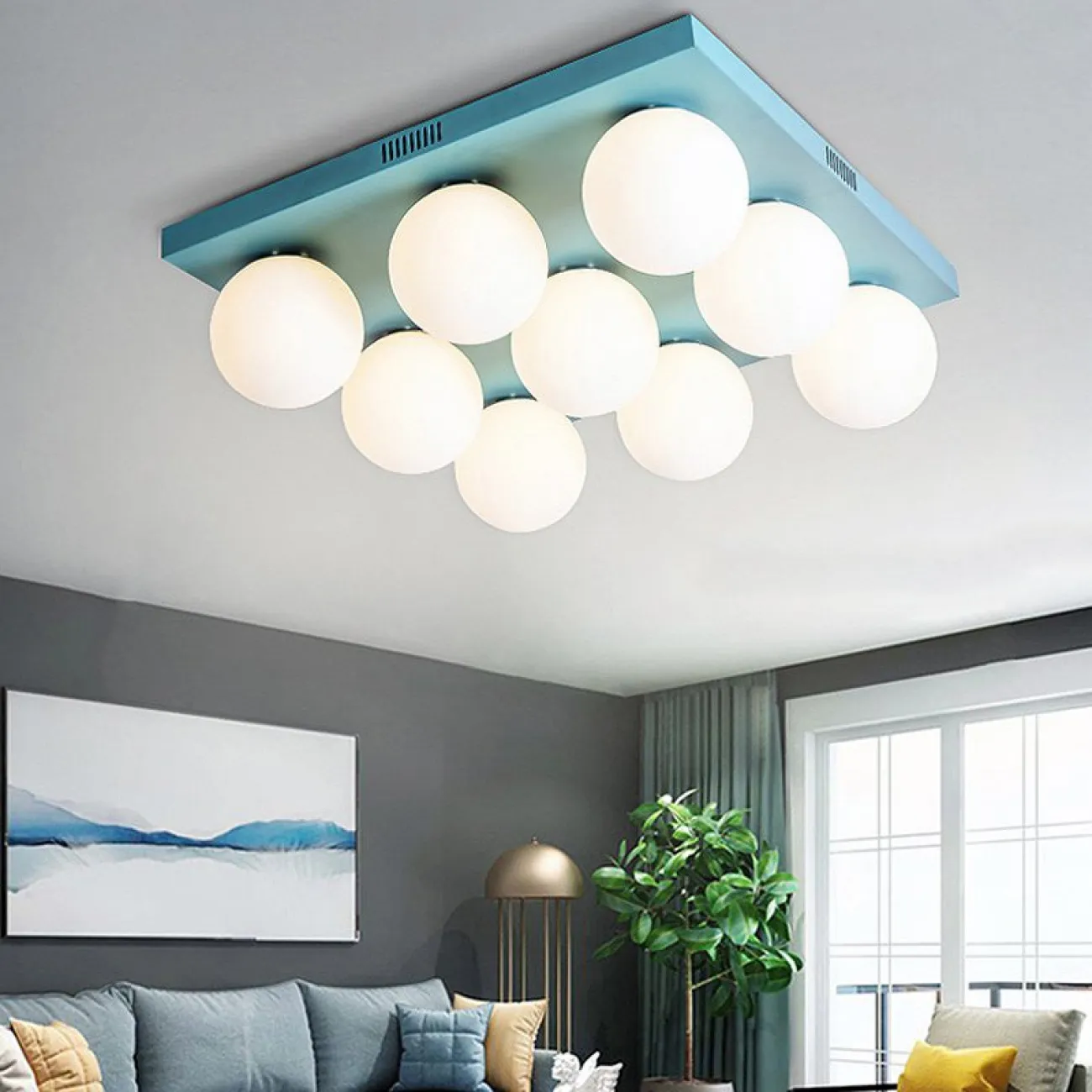Подвесная люстра BOARD ORB от ImperiumLoft