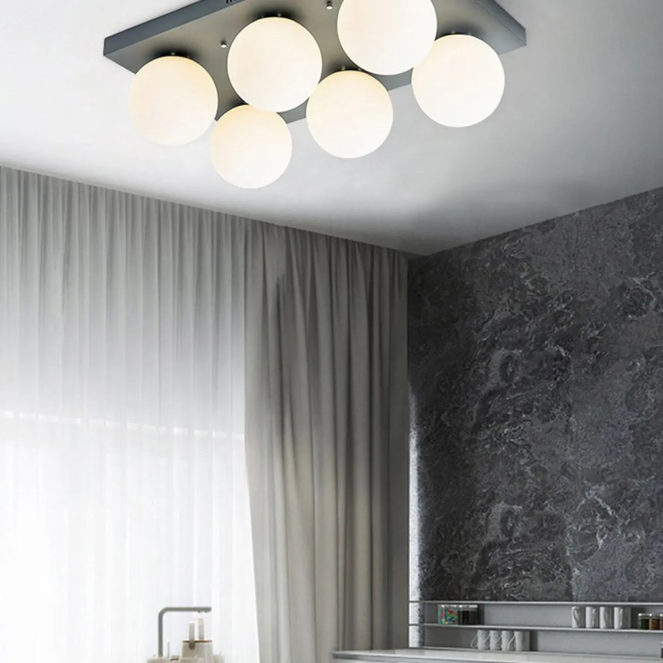 Подвесная люстра BOARD ORB от ImperiumLoft