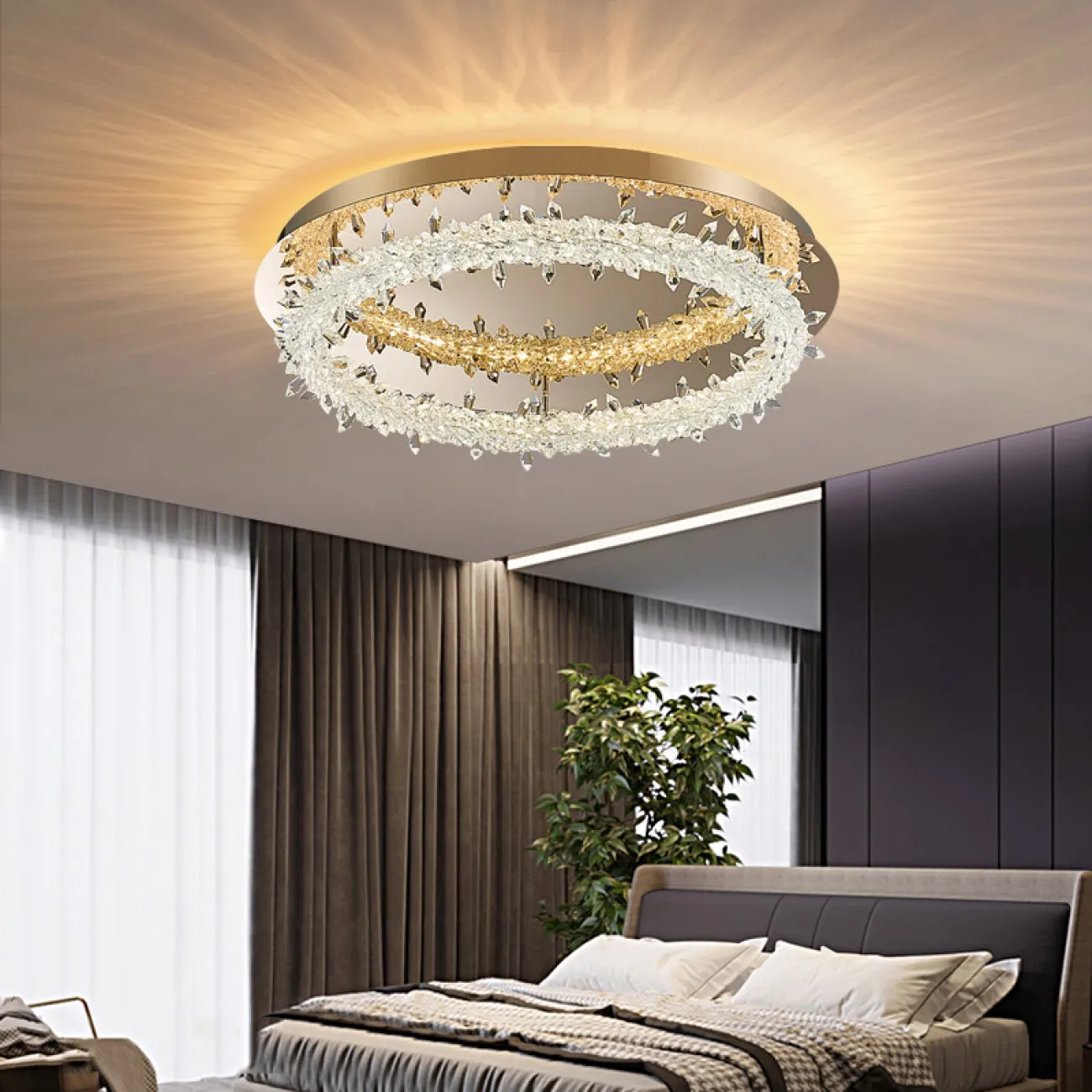 Потолочный светильник SIBYL CH D40 от ImperiumLoft