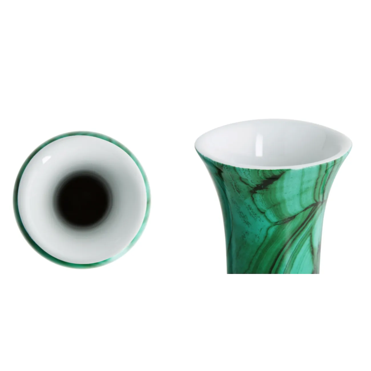 Ваза Malachite Vase vanessa от LaLume Ваза Malachite Vase vanessa от LaLume