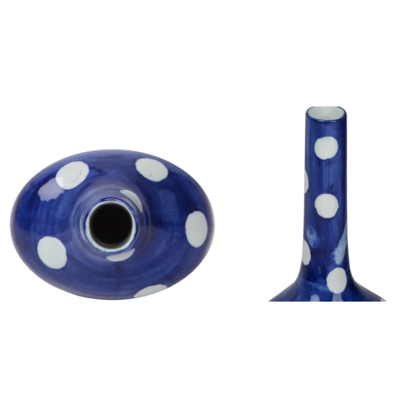 Ваза-бутылка blue & white ornament Point Bottle от LaLume