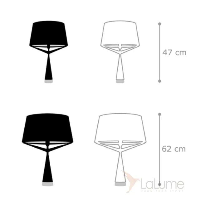 Настольная лампа AXIS S71 Small от LaLume