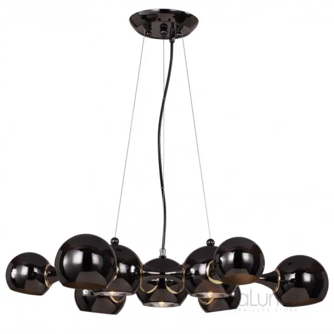 Люстра Chemical Light Chandelier 9 Black от LaLume