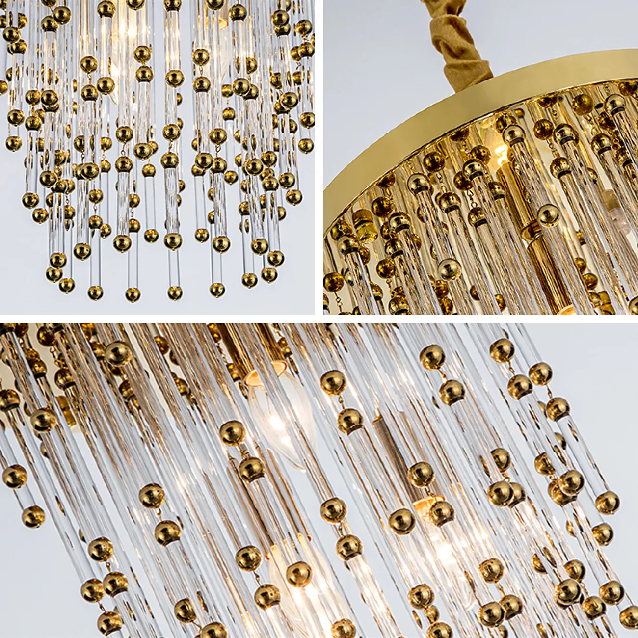 Подвесная люстра LUCIANO CHANDELIER D60 от ImperiumLoft