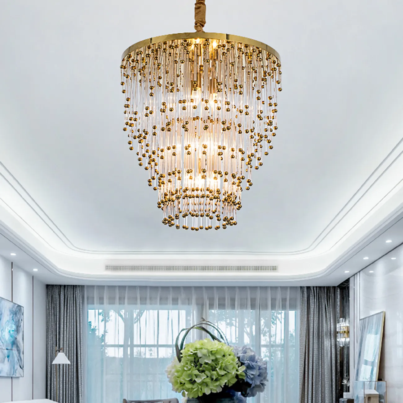 Подвесная люстра LUCIANO CHANDELIER D60 от ImperiumLoft