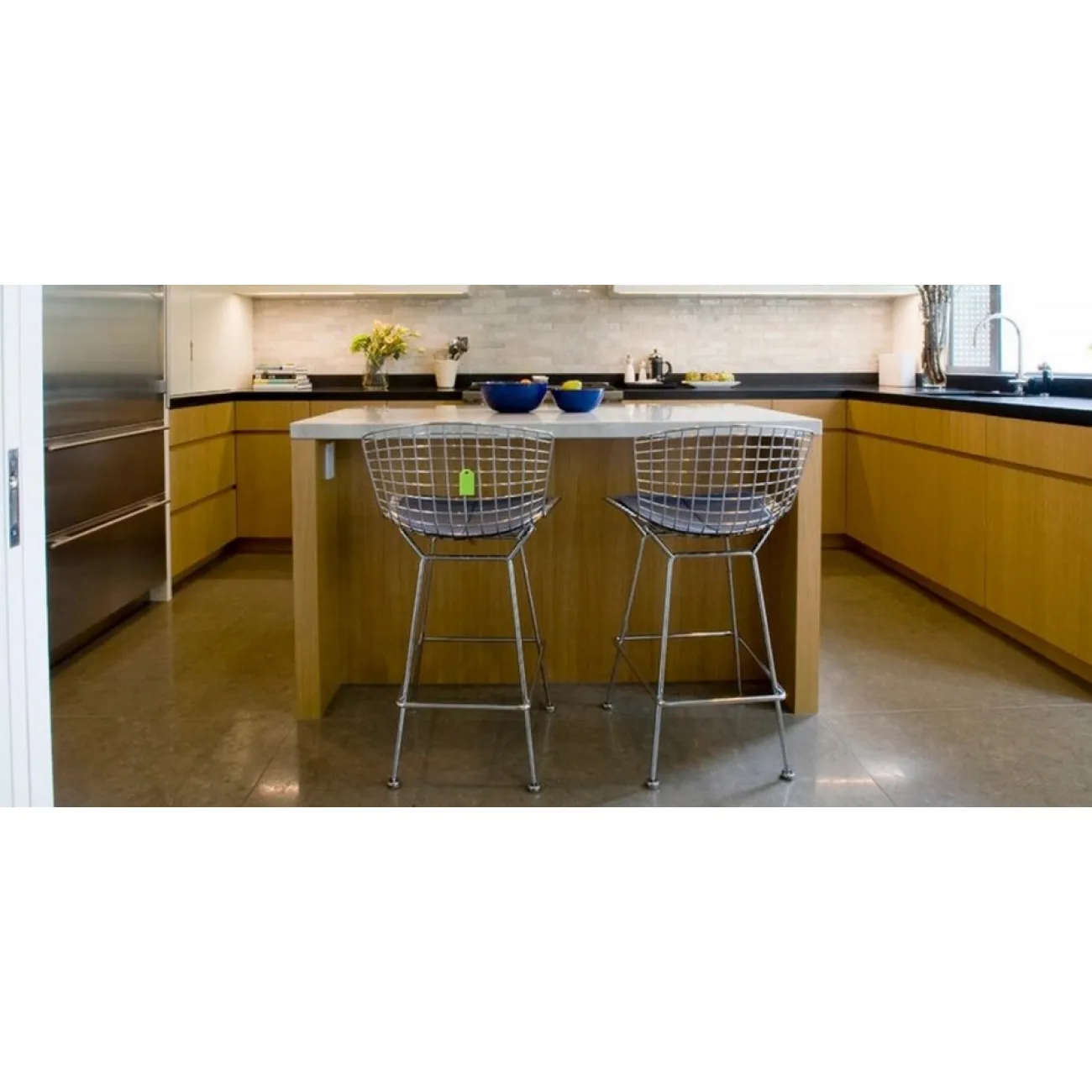 Барный стул Bertoia Barstool designed by Harry Bertoia		 in 1952 от LaLume