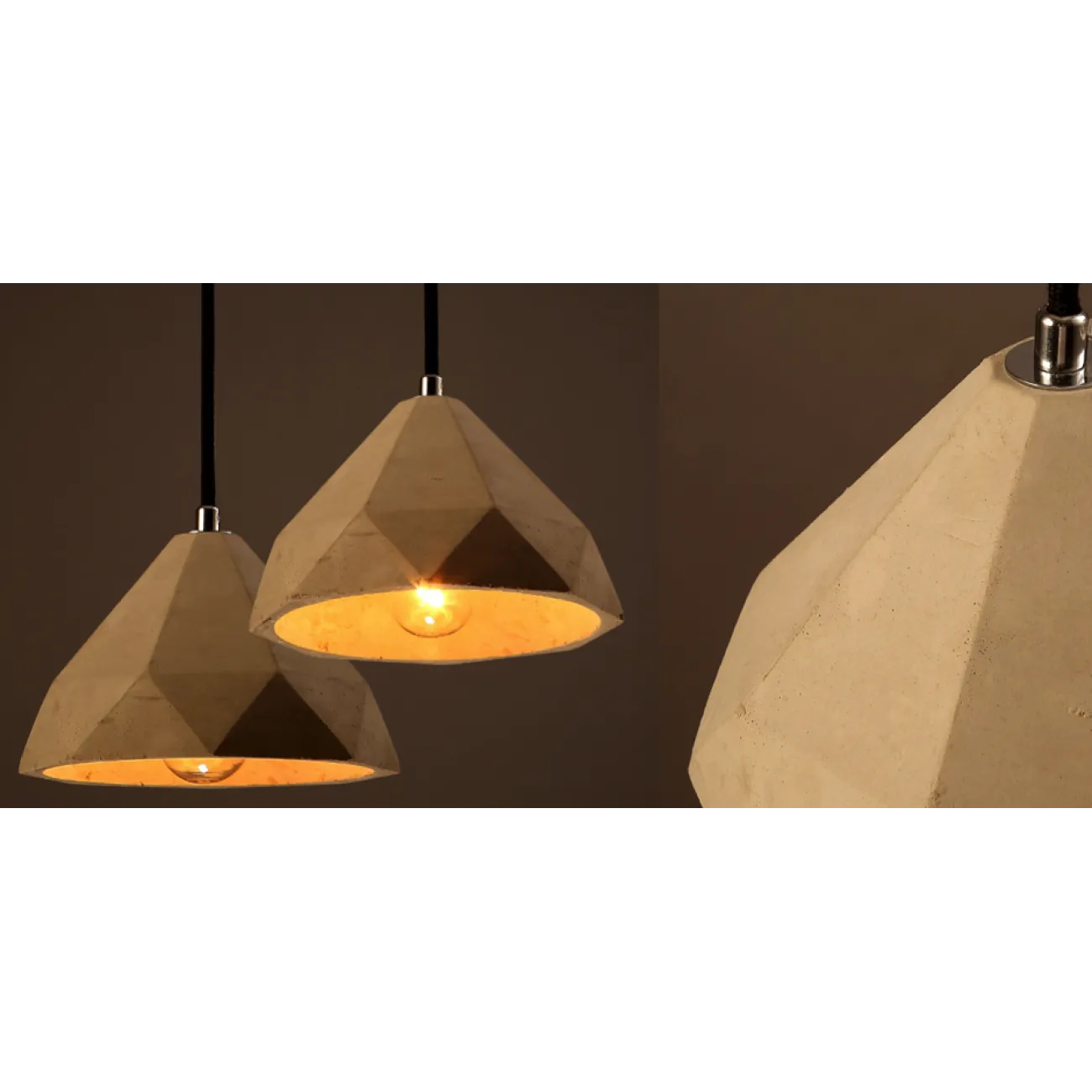 Подвесной светильник Art Concrete Dome от LaLume