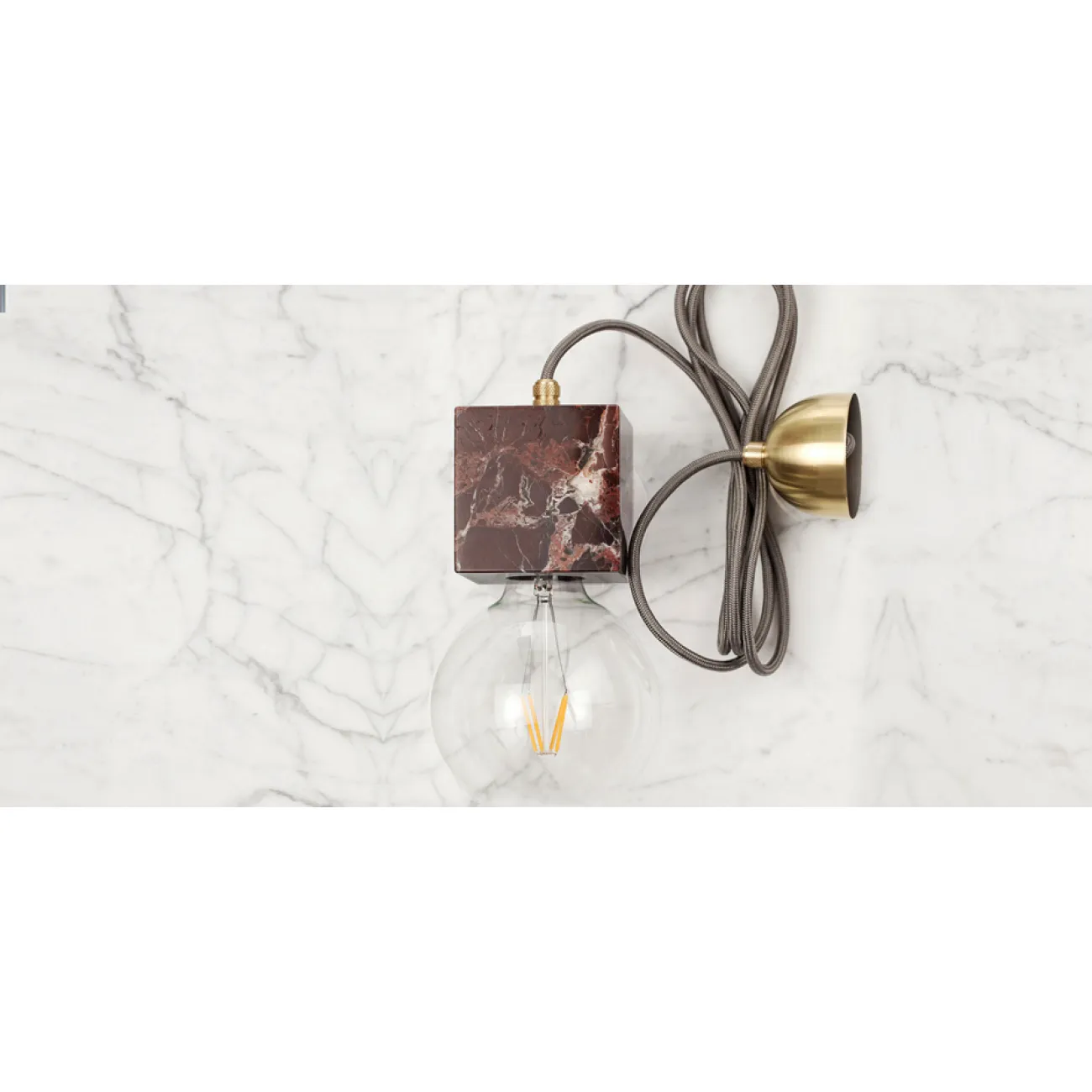 Подвесной светильник MARMOR VELDI Rosso designed by Николай Никитин in 2015 от LaLume