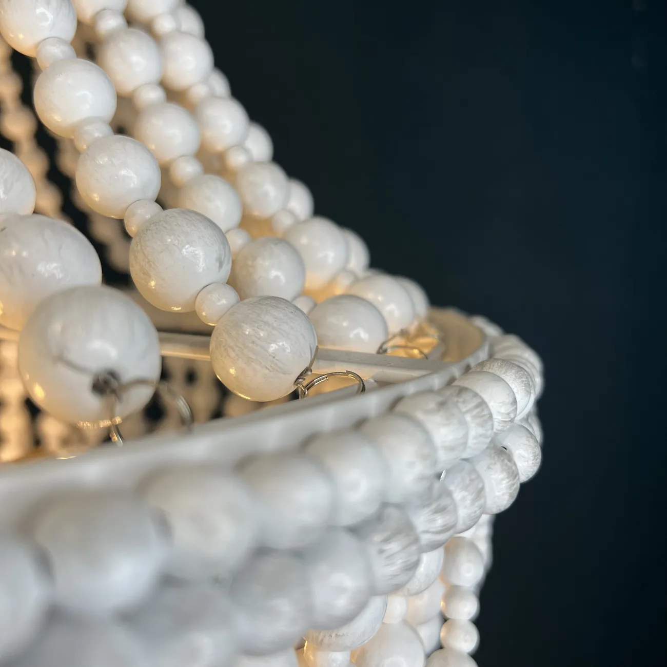 Люстра RH Anselme White Wood Large Chandelier от ImperiumLoft