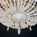 Люстра RH Anselme White Wood Large Chandelier