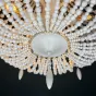 Люстра RH Anselme White Wood Large Chandelier от ImperiumLoft