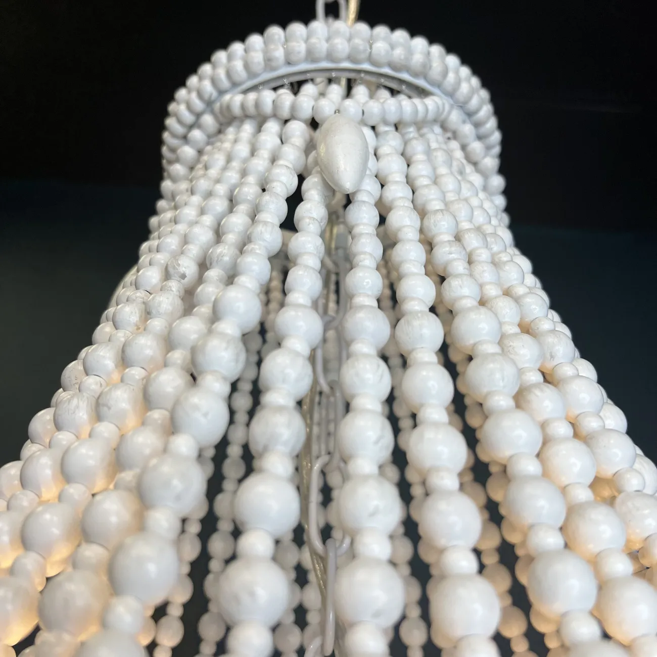 Люстра RH Anselme White Wood Large Chandelier от ImperiumLoft