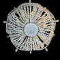 Люстра RH Anselme White Wood Large Chandelier от ImperiumLoft
