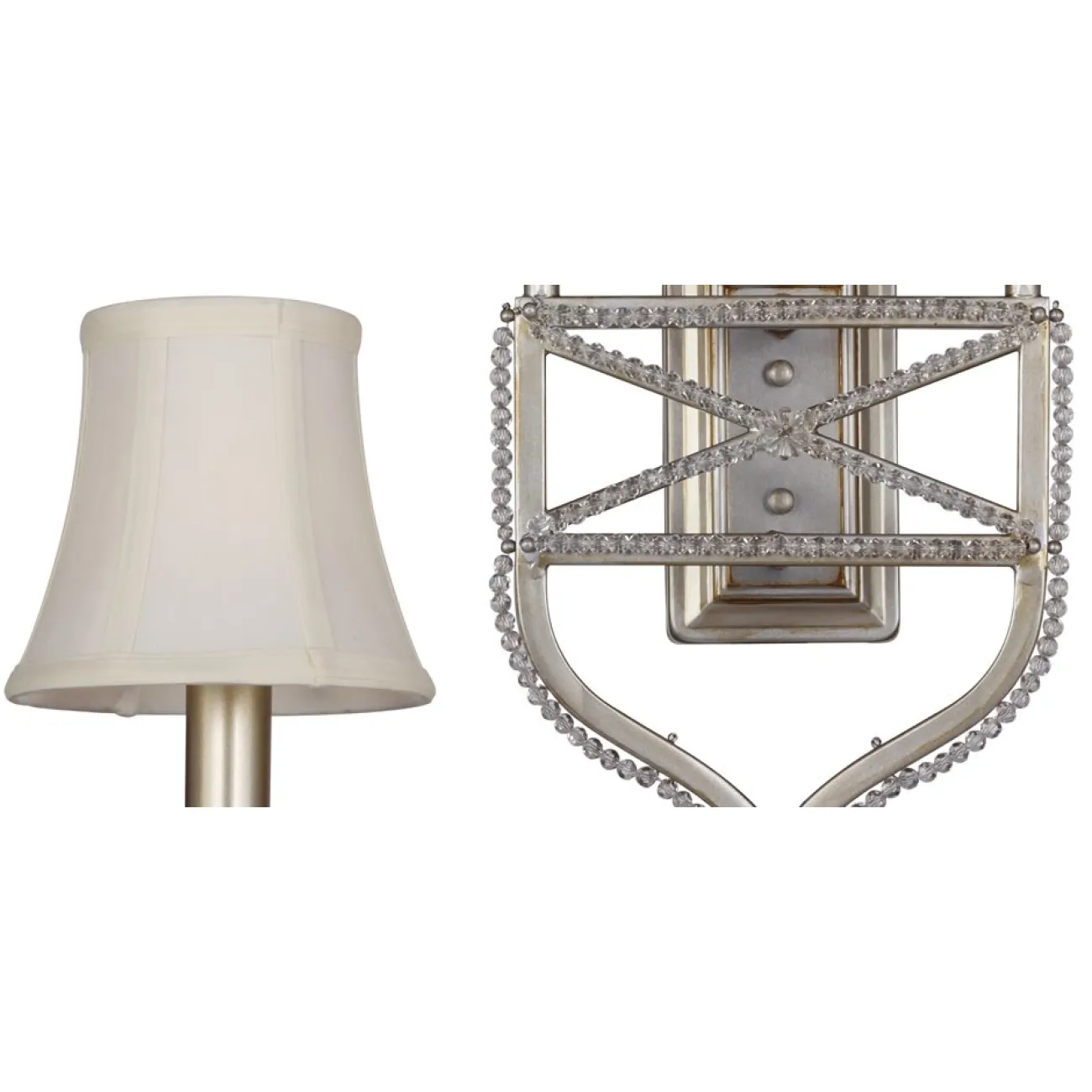 Бра Foiling Spider Web Silver