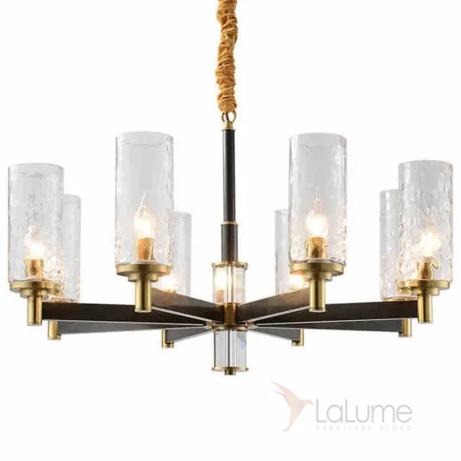 Люстра LIAISON ONE-TIER black and brass Chandelier 8 Люстра LIAISON ONE-TIER black and brass Chandelier 8