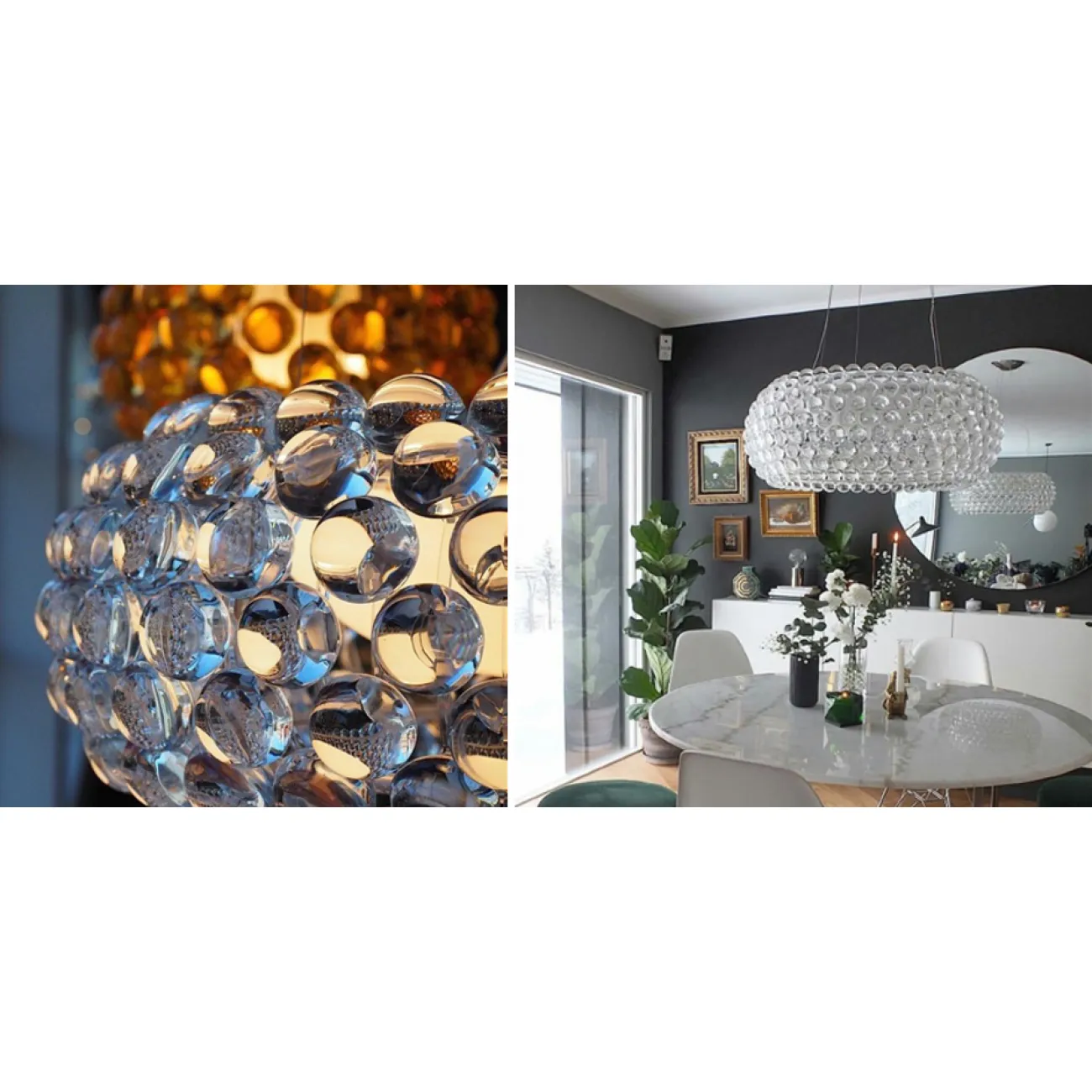 Люстра Foscarini Caboche Clear Patricia Urquiola