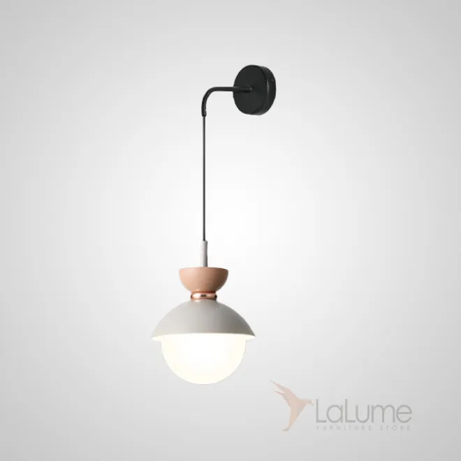 Настенный светильник POMPON WALL Pink Grey от ImperiumLoft Настенный светильник POMPON WALL Pink Grey от ImperiumLoft