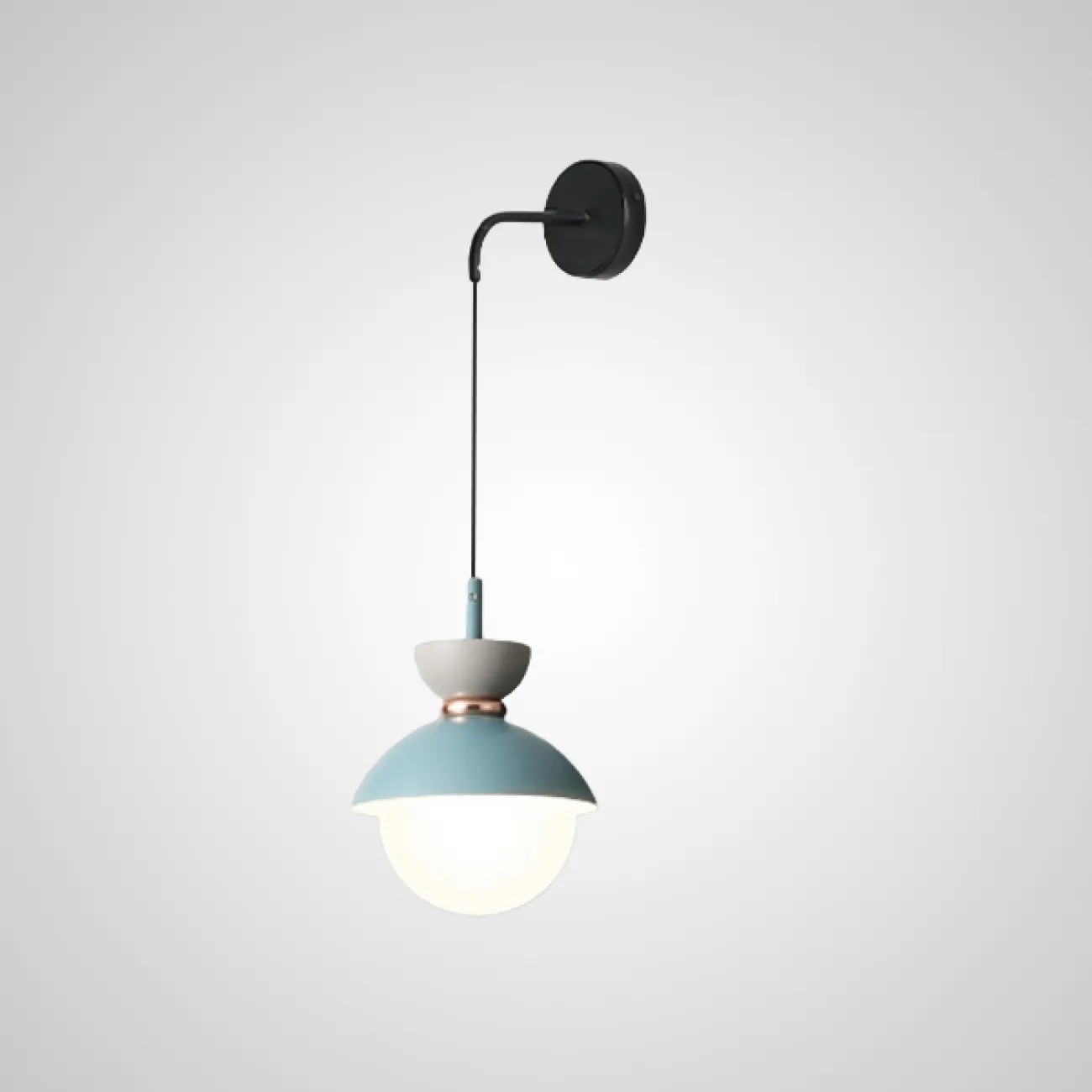 Настенный светильник POMPON WALL Grey Blue от ImperiumLoft