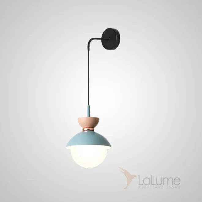 Настенный светильник POMPON WALL Pink Blue от ImperiumLoft