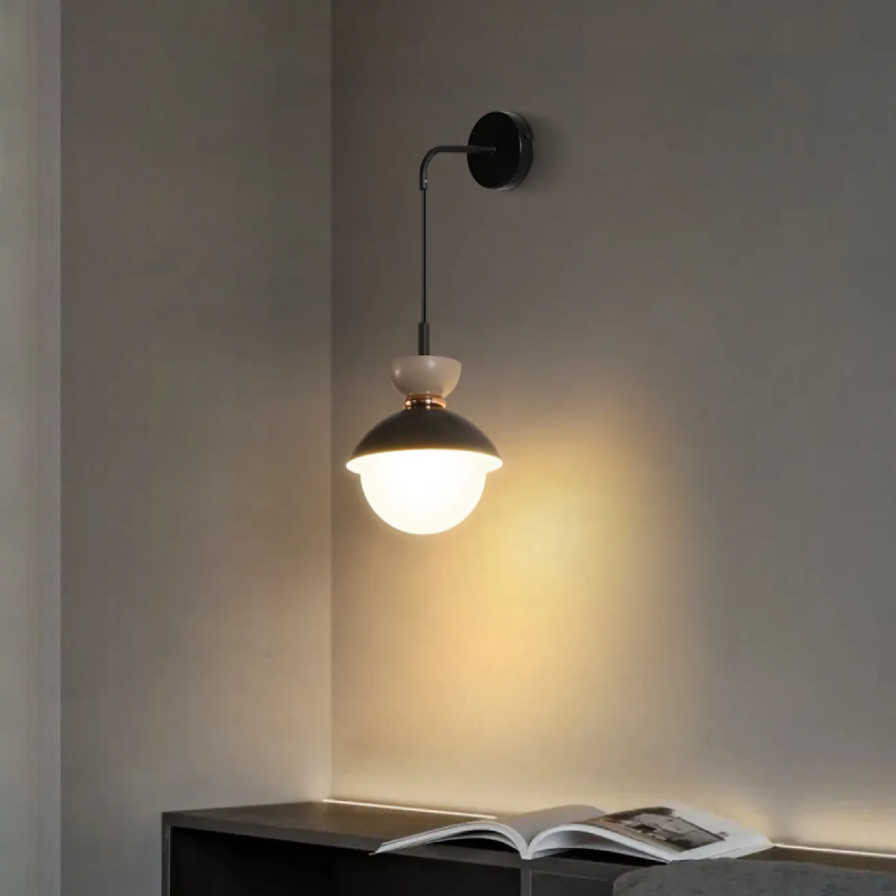 Настенный светильник POMPON WALL Grey Blue от ImperiumLoft