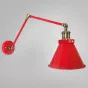 Бра Gloce Cone Shade Loft Industrial Red от LaLume