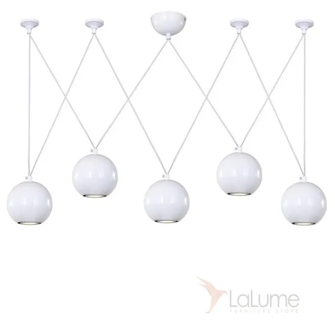 Подвесной светильник Multisphere Pendant White 5 от LaLume