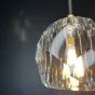 Подвесной светильник RH Boule De Cristal Single Rod Pendant Brass от ImperiumLoft