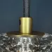 Подвесной светильник RH Boule De Cristal Single Rod Pendant Brass