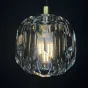 Подвесной светильник RH Boule De Cristal Single Rod Pendant Brass от ImperiumLoft