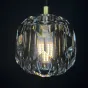 Подвесной светильник RH Boule De Cristal Single Rod Pendant Brass от ImperiumLoft