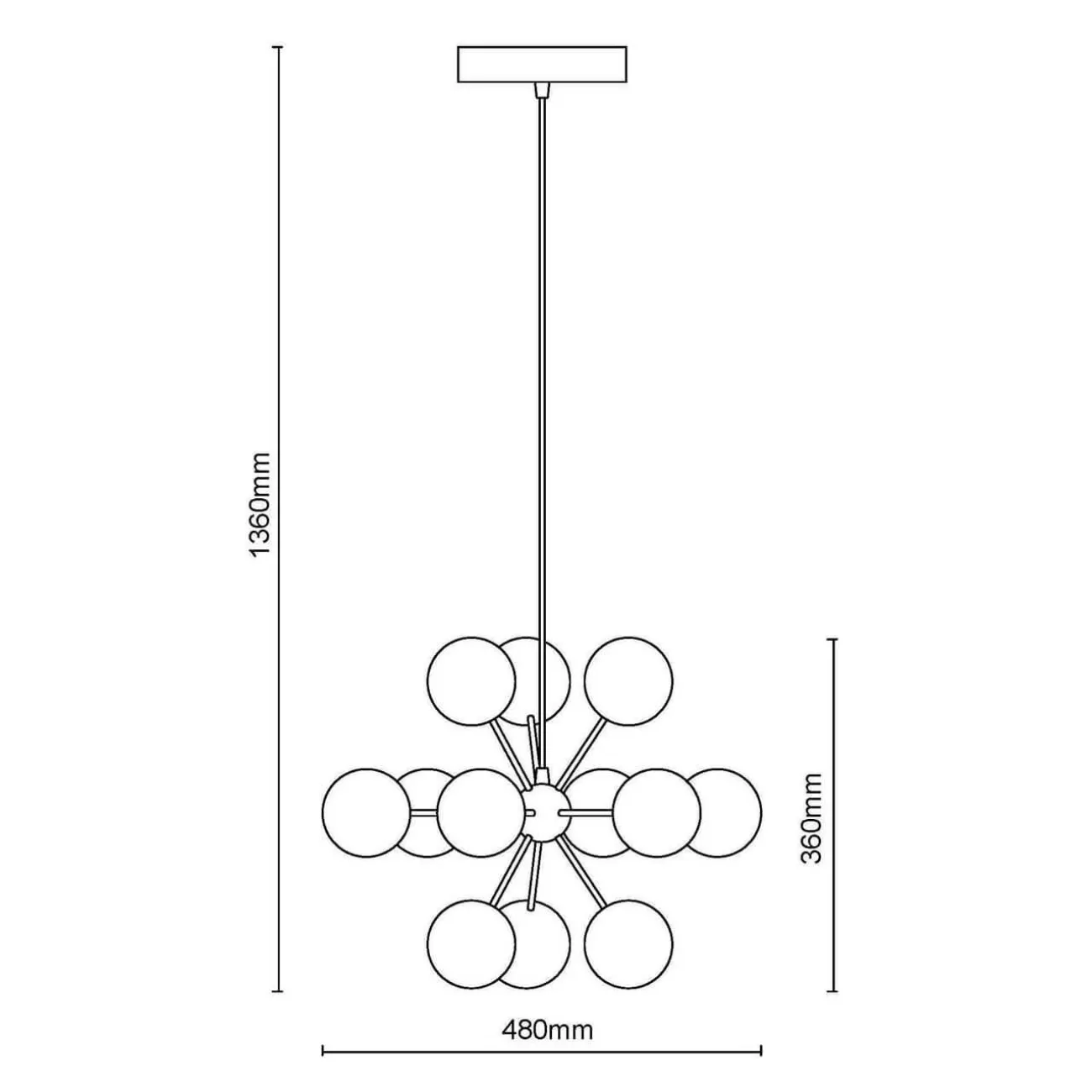 Люстра ATTIKUS от ImperiumLoft Люстра ATTIKUS от ImperiumLoft