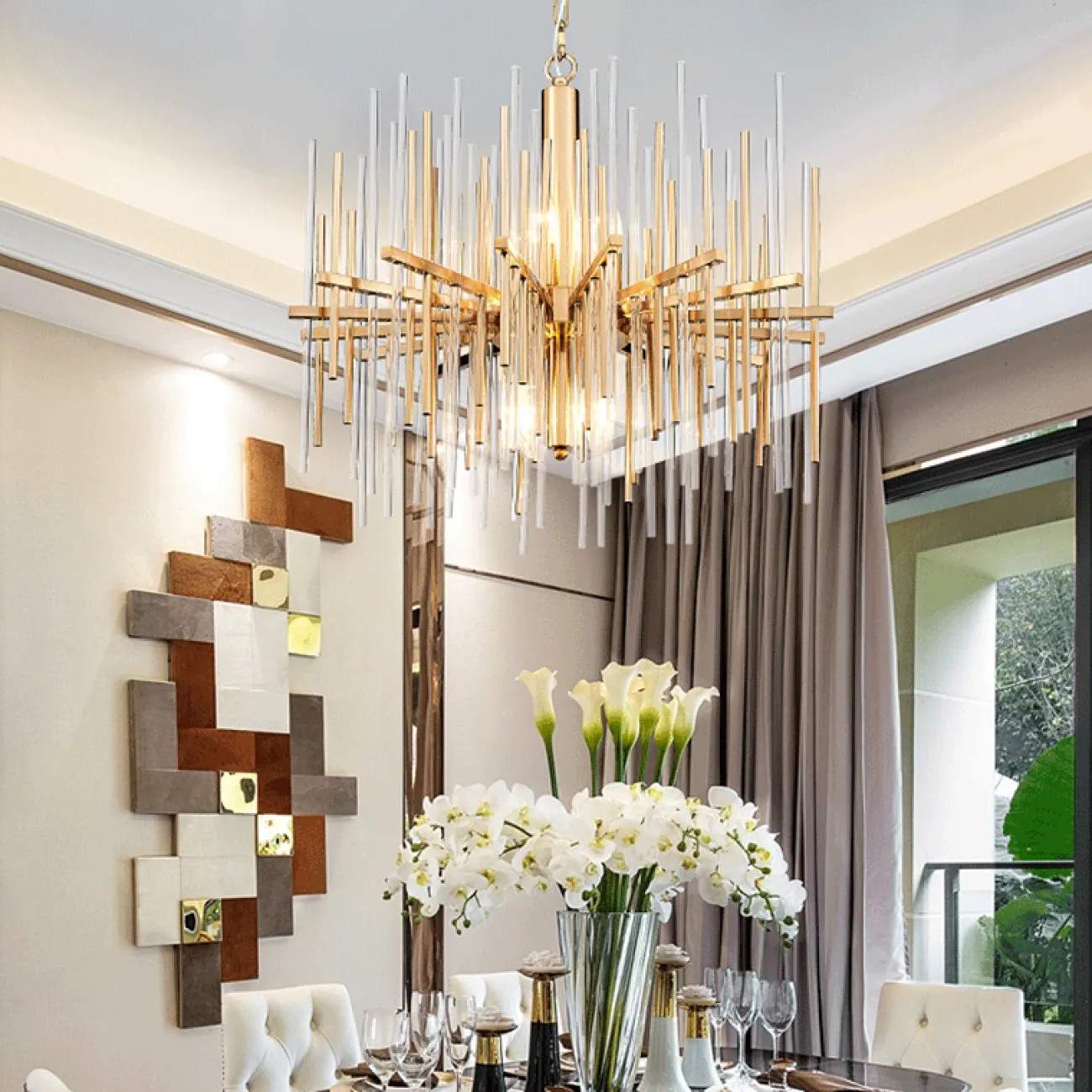 Подвесная люстра ELECT D80 от ImperiumLoft