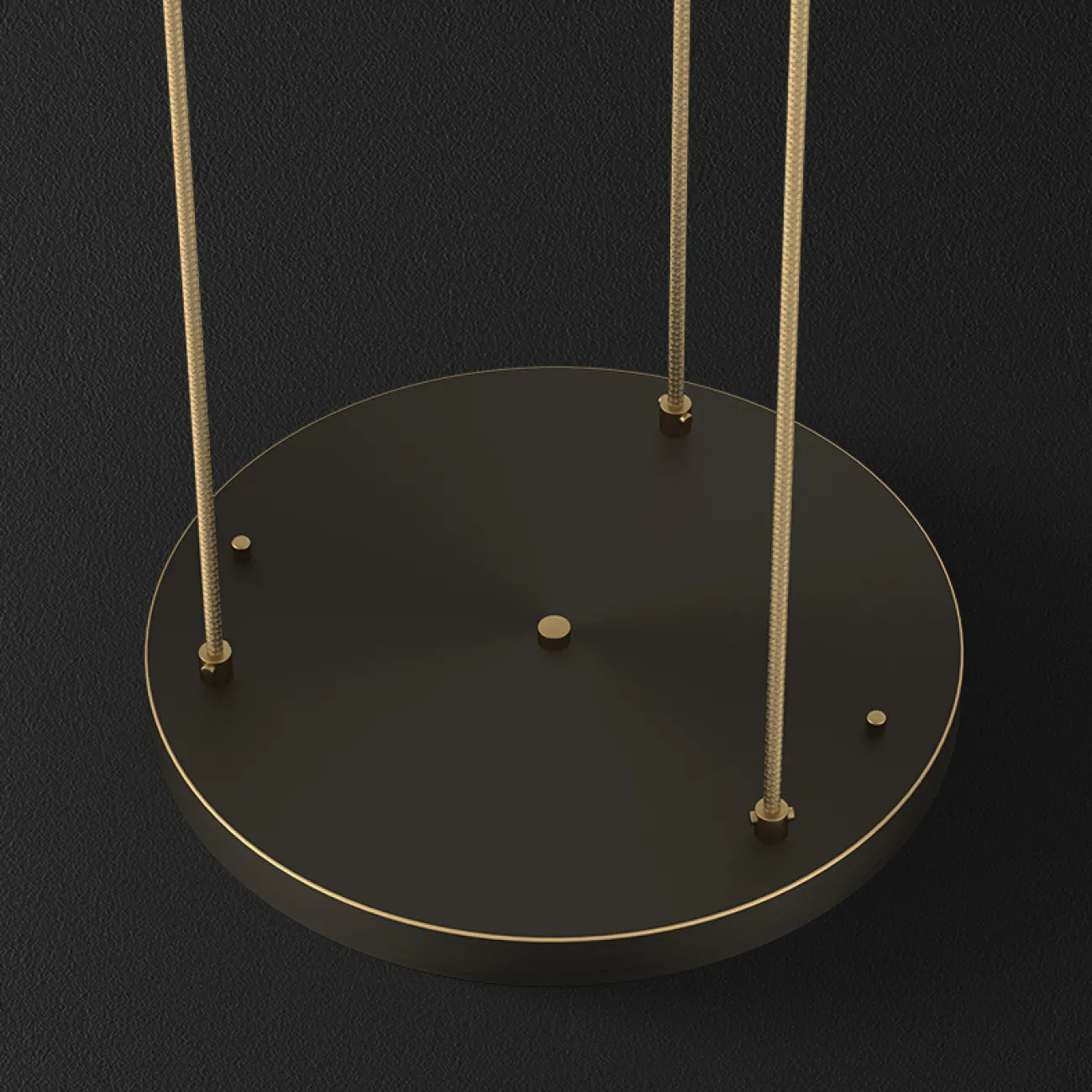 Готовая комбинация подвесных светодиодных светильников с хрустальными ромбовидными плафонами SOCRATES B COMBO L3 Brass