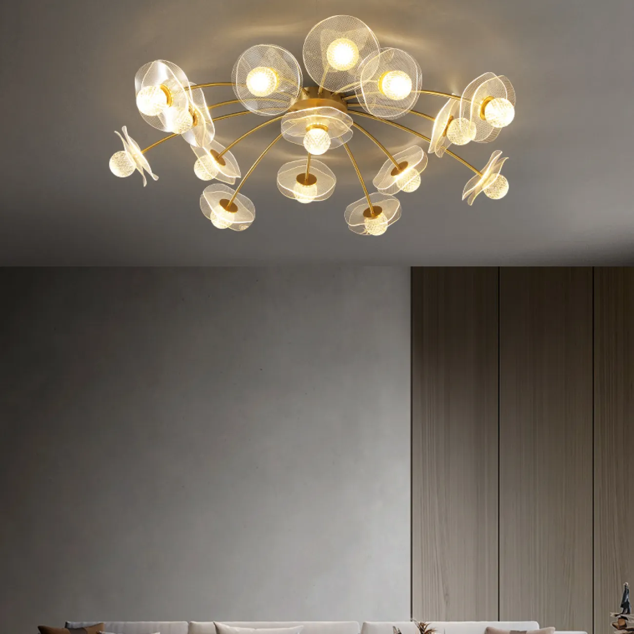 Потолочная люстра FREDRIKA D95 от ImperiumLoft