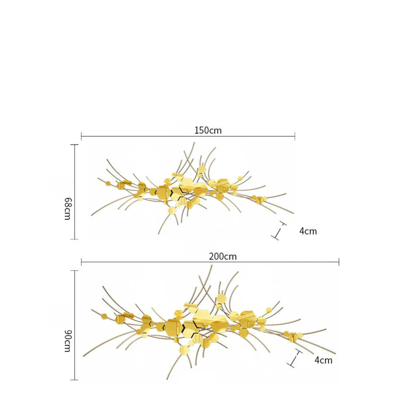 Дизайнерский настенный декор LaLume-KKK00373
