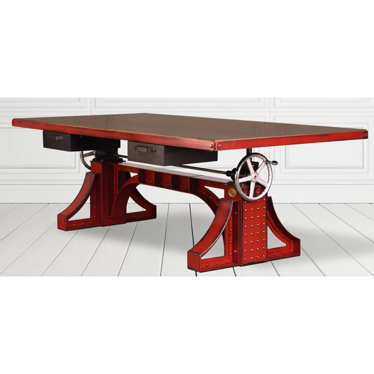 Большой рабочий стол Monika Idustrial Desk от LaLume