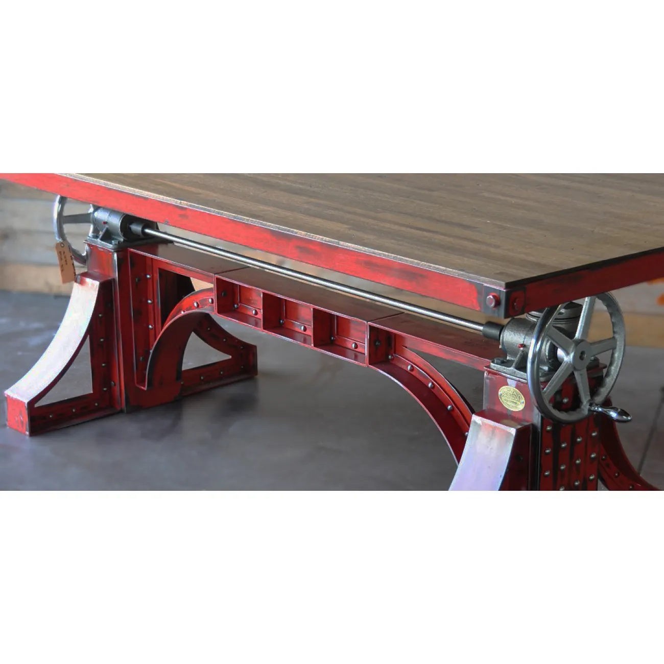 Большой рабочий стол Monika Idustrial Desk от LaLume