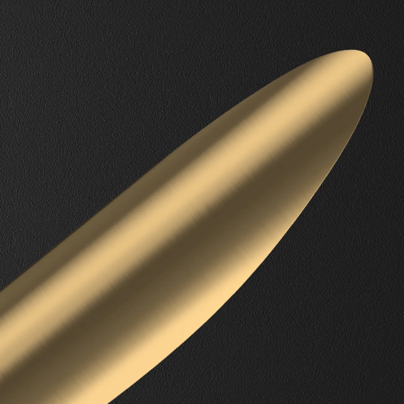  Латунный настенный светильник овальной формы AMULET H45 Black