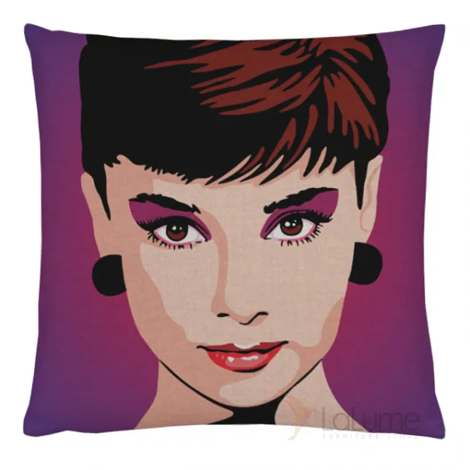 Декоративная подушка Audrey Hepburn #2