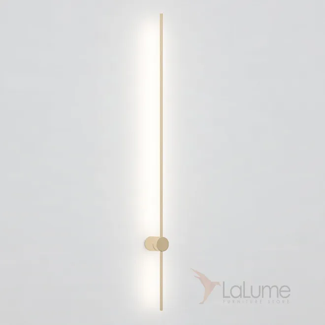 Настенный светильник Wall LINES L120 Gold