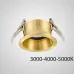 Точечный светильник CALL D9 Brass 6000 К