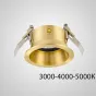 Точечный светильник CALL D6,9 Brass Трехцветный свет от ImperiumLoft