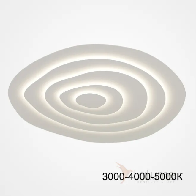 Потолочные светильники из серии GWYN с белыми ассиметричными рассеивателями в форме пирамид GWYN L78 Трехцветный свет Потолочные светильники из серии GWYN с белыми ассиметричными рассеивателями в форме пирамид GWYN L78 Трехцветный свет