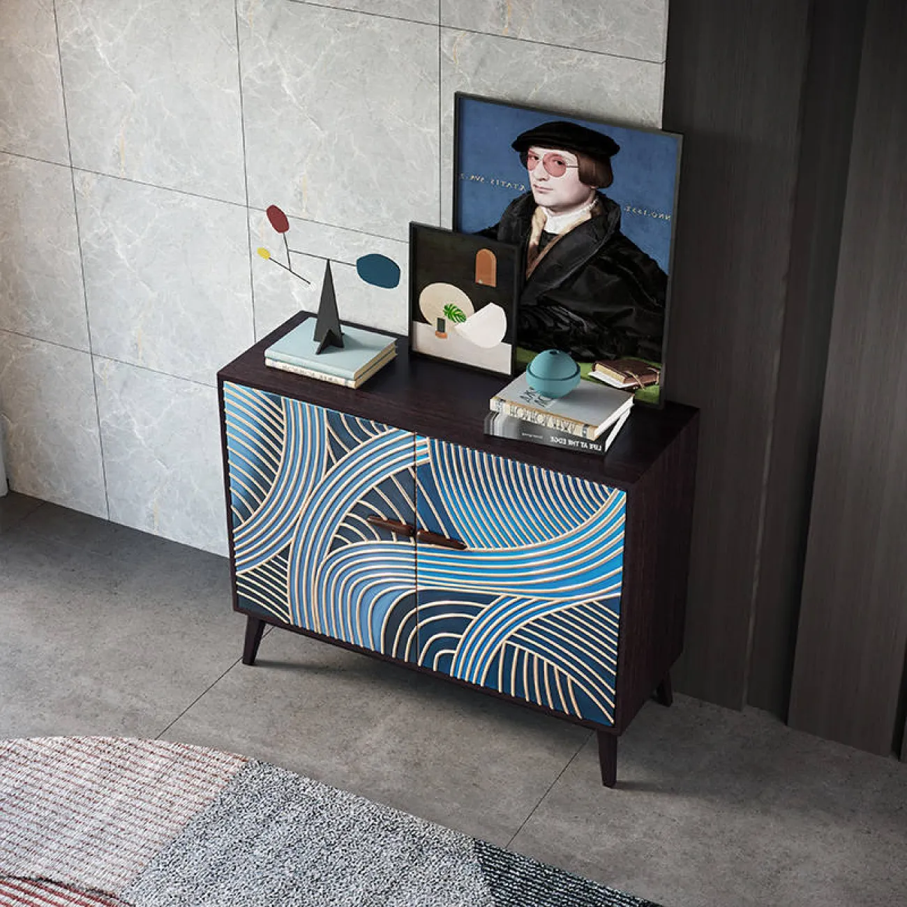 Дизайнерский комод - LaLume-LK00113