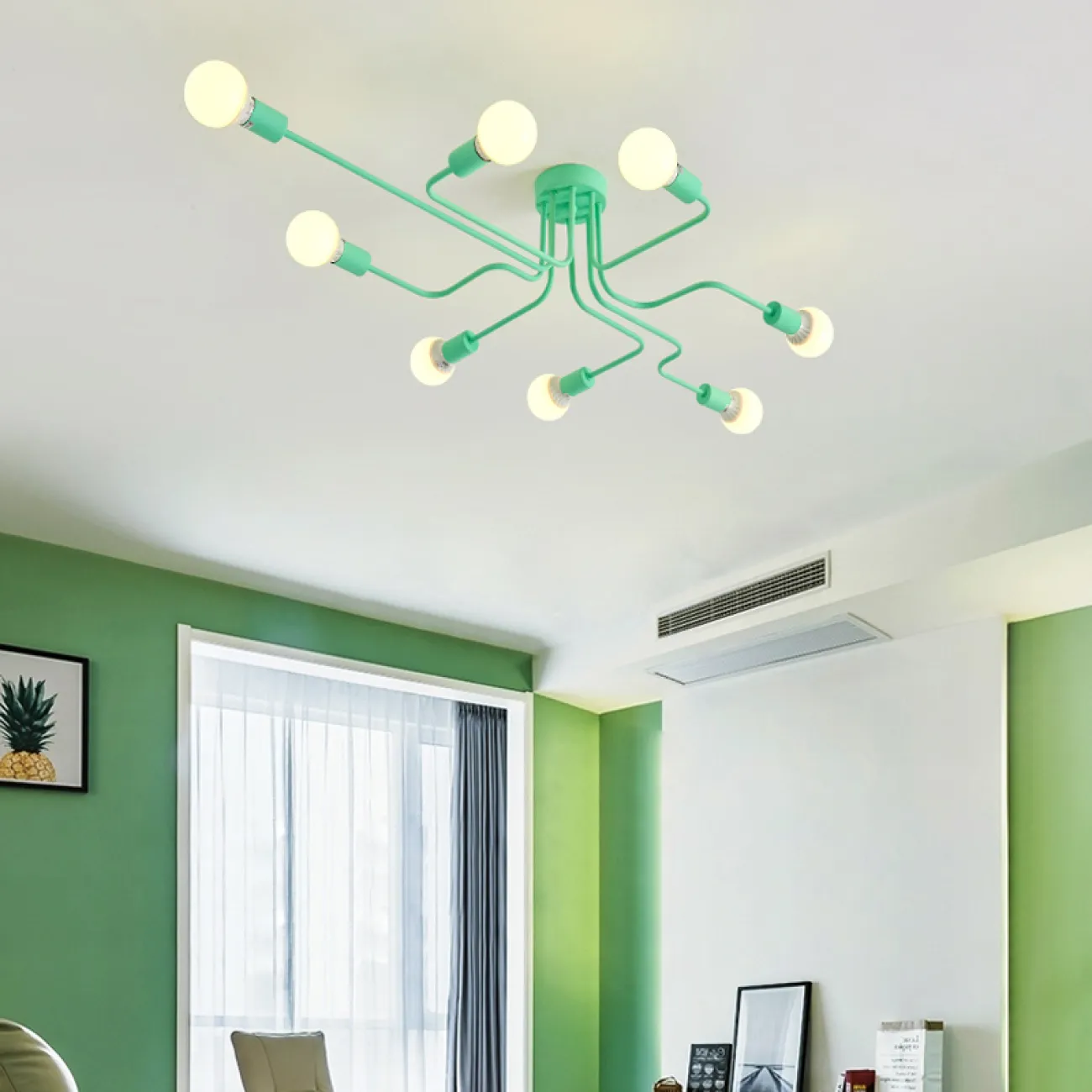 Потолочная люстра SCHEME GREEN от ImperiumLoft Потолочная люстра SCHEME GREEN от ImperiumLoft